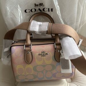 Super Cute Coach Mini Rowan,New! Price Firm